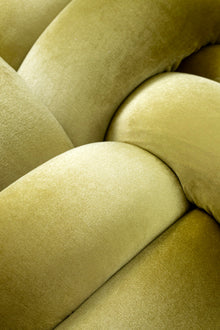 (M) Citron Knot Floor Cushion
