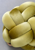 (M) Citron Knot Floor Cushion
