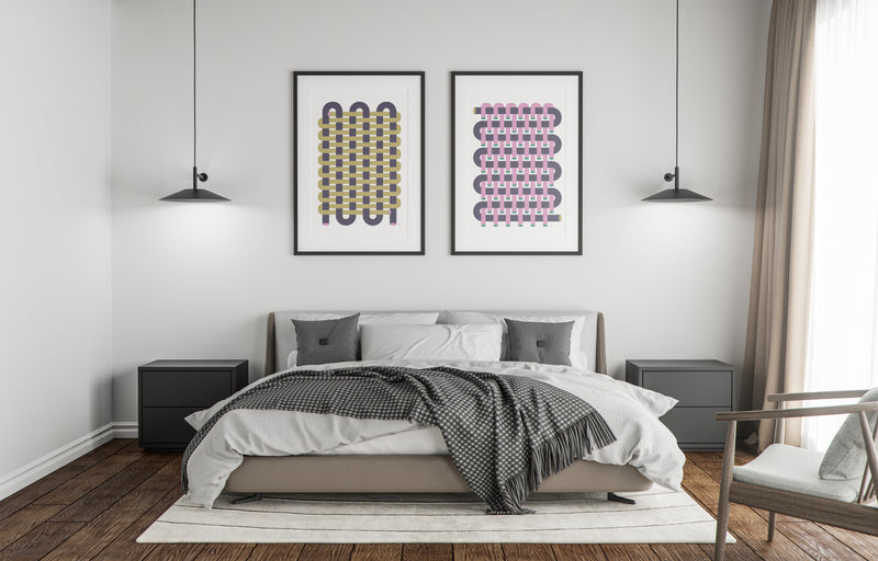 The Yellow Rug Poster