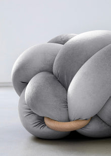 (M) Sterling Silver Knot Floor Cushion