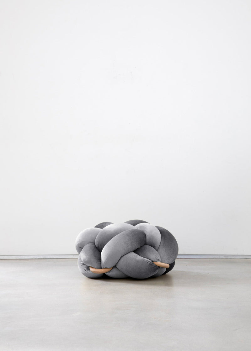 (M) Sterling Silver Knot Floor Cushion